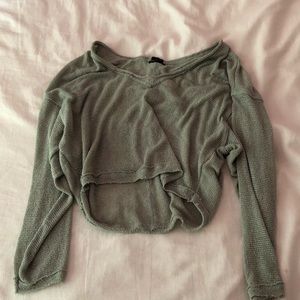 Off the Shoulder Out from Under Long Sleeve Top